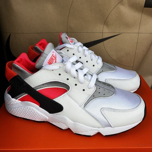 NEW Nike Air Huarache \'Icons Infrared\' Red White DX4259-100 Mens Size 8 main image 7